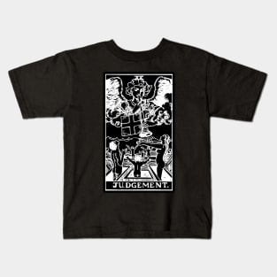 XX. Judgement Tarot Card | Obsidian and Pearl Kids T-Shirt